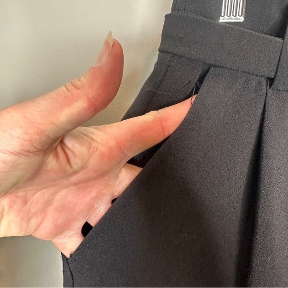 Torrid Studio by Torrid Pull-On Taper Stretch Crepe High-Rise Tie-Front Pant - Picture 5 of 9